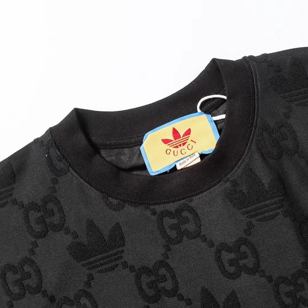 Joint Adidas all-over jacquard T-shirt