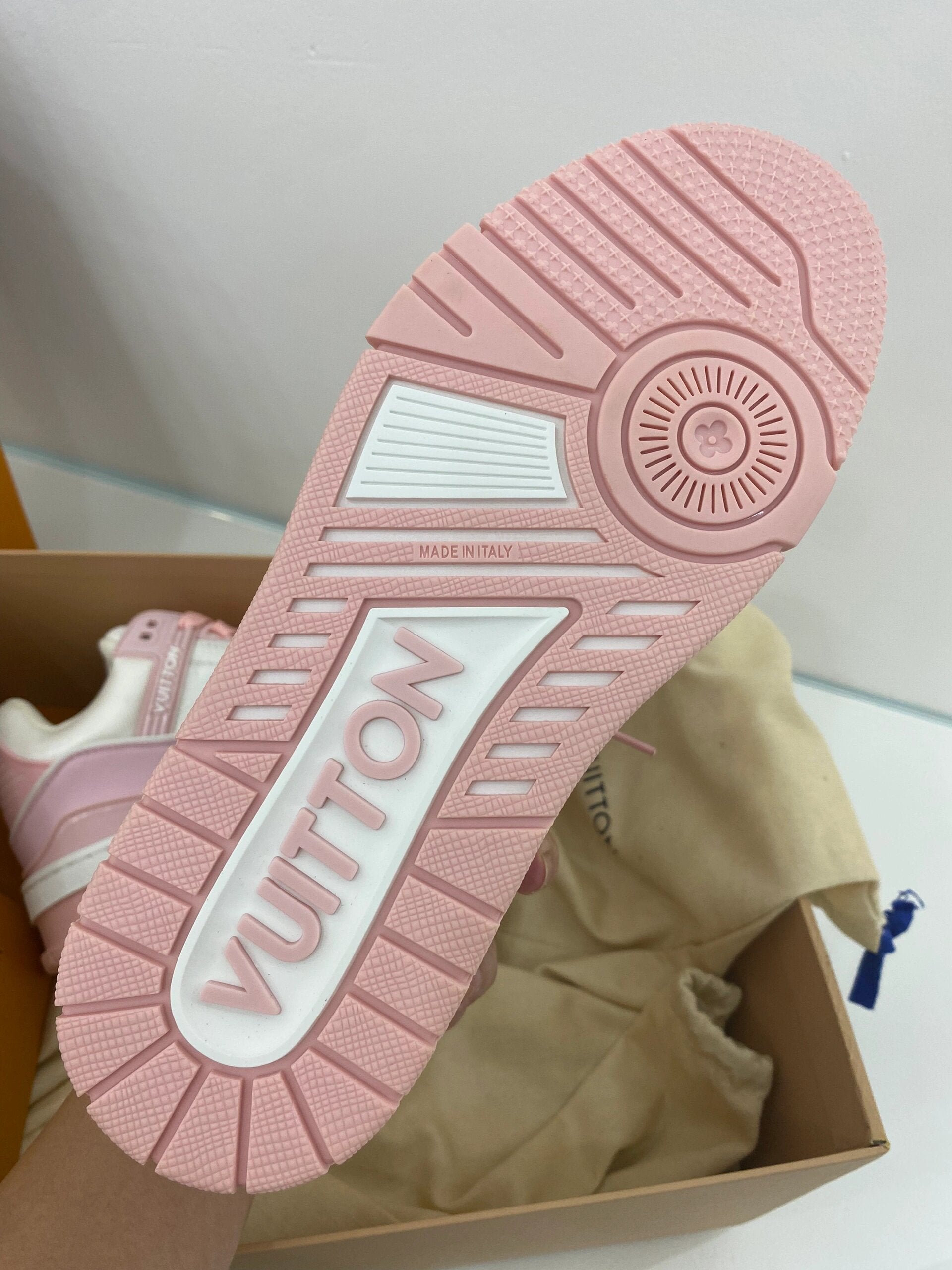 Sakura pink sneakers