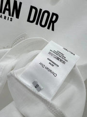 White printed fashionable short sleeves