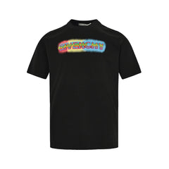 Rainbow logo 3D toothbrush embroidered short sleeves